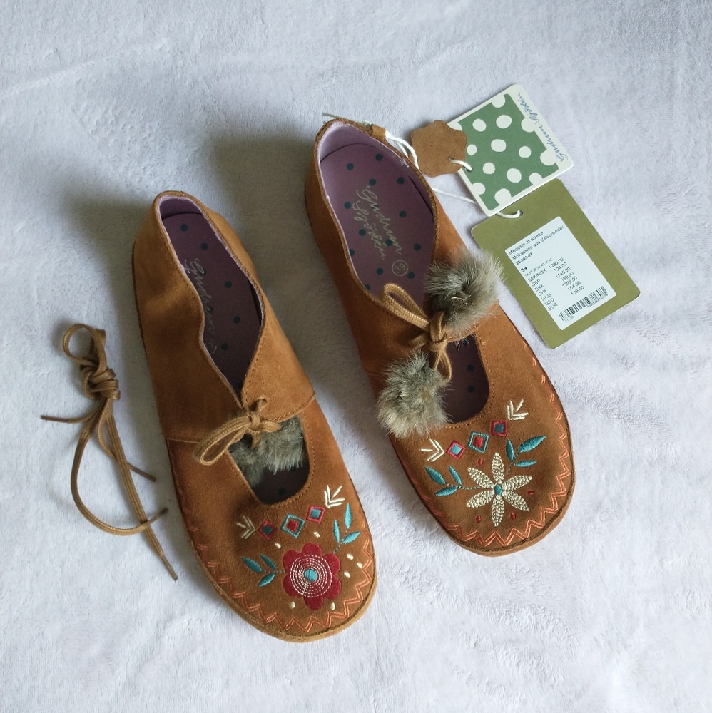 Gudrun Sjoden Suede Moccasins - Picture 3 of 6